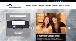 Desktop Screenshot of blackridgebank.com